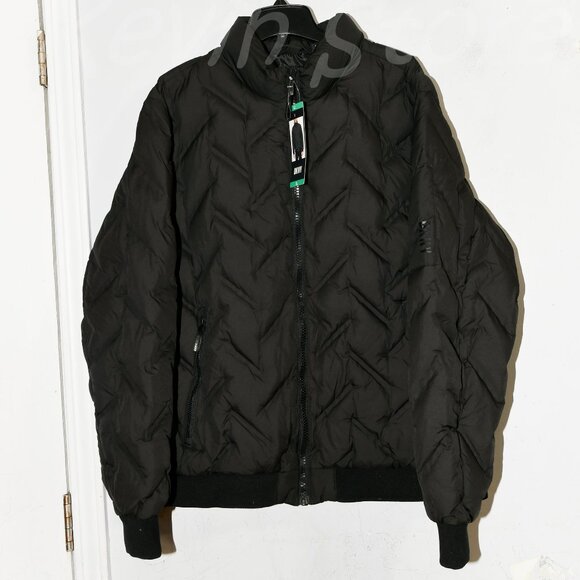 Black NWT DKNY Men’s Puffer‎ Jacket - Picture 1 of 6